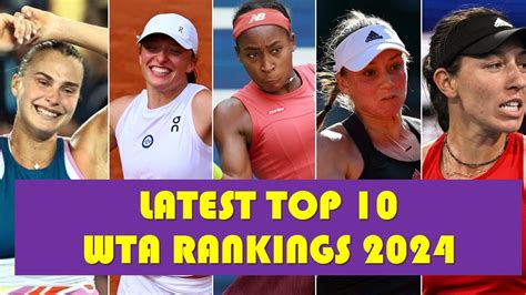 wta live ranking tennis